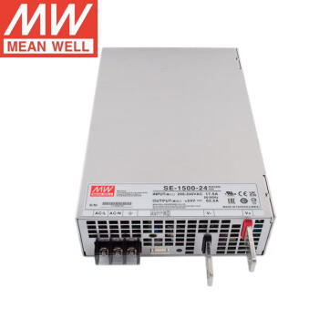 明纬（MEANWELL）SE-1500-24 24V单组输出工控机床 明纬开关电源