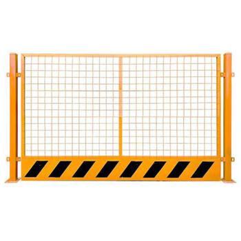 唯曼基坑护栏围栏建筑工地施工工程临时安全围挡定型网工地临边防护栏 额外加立柱1根