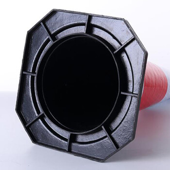 飞尔（FLYER）道路施工路锥橡胶路锥反光锥雪糕桶安全路障锥警示柱圆锥筒交通设施 90CM橡胶路锥