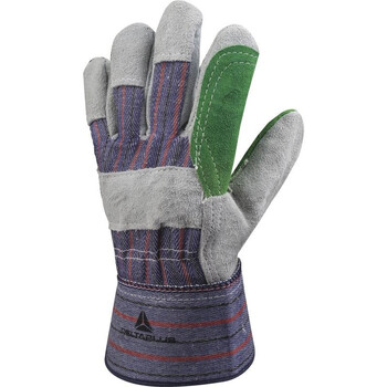 代尔塔（Deltaplus）204208 DS208 A级双层牛皮手套 Kevlar缝线加强型 防切割防穿刺 定做 10码 12副