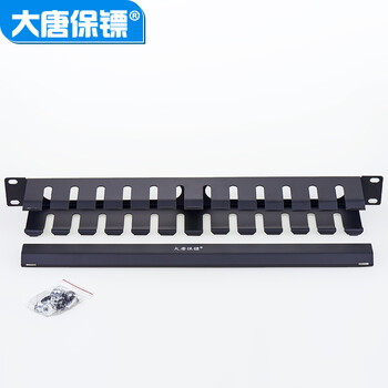 大唐保镖 12槽24口理线器 金属 理线架 DT2807-24