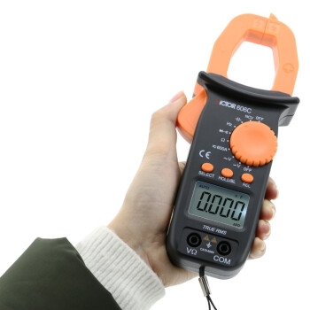 胜利仪器（VICTOR）VC606C 钳表万用表数字电流表电工维修万能表数显多用钳表 1年维保