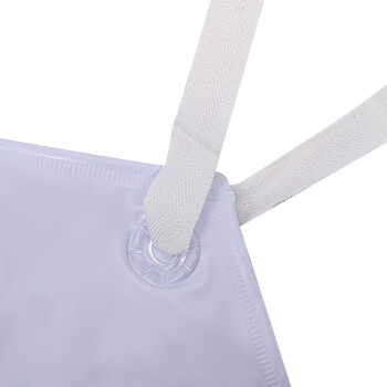 稳斯坦 WST535 PVC防水围裙 防油 耐酸碱围裙 清洁工作 食物加工厂塑胶工业 打磨防污 白色