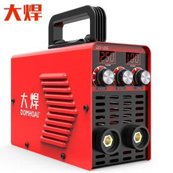 大焊电焊机迷你便携式220V 250微型逆变直流小型电焊机 迷你标配【双数显数字加强220V】