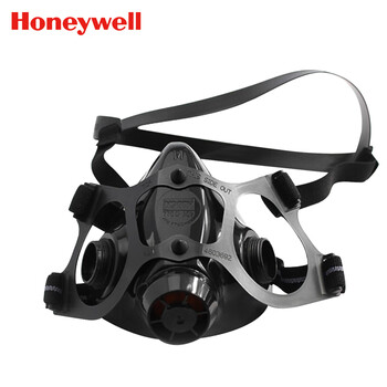 Honeywell防尘毒面具7700M半面罩防有机蒸汽工业粉尘不含滤盒滤棉