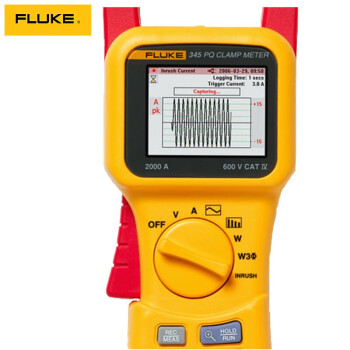 福禄克Fluke 345手持式谐波功率钳表