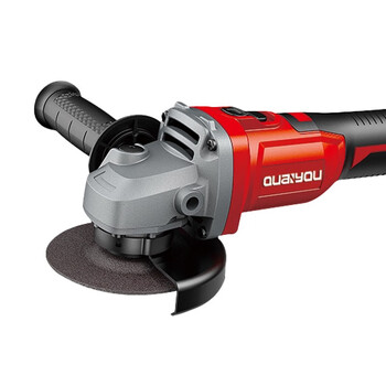 泉有（quanyou）无刷锂电角磨机 QY-6100B 锂电多功能切割机打磨机抛光机100mm磨光机20V/4.0两电一充