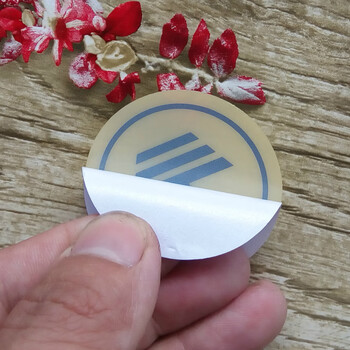 飞尔（FLYER）反光接地端标识 直径5cm 安全警示标识贴 pvc塑料安全警示牌 5张起订