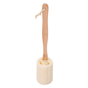 金诗洛 (3个)长木柄丝瓜络清洁刷 洗碗巾厨房洗碗刷锅百洁刷澡堂搓澡巾 34-36cm K527