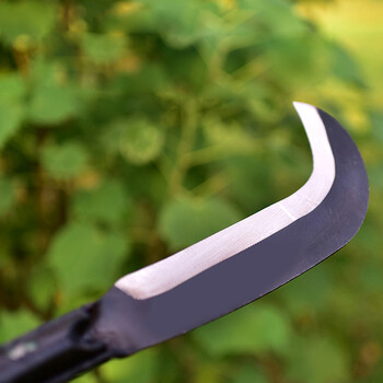 兰诗 FW-1134  砍刀加长柄柴刀锰钢弯刀开路劈柴砍树刀镰刀割草刀      100CM