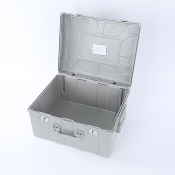 飞尔（FLYER）银行240万款箱 塑钢运钞箱调款箱现金箱票据箱存钱箱 保管箱押运箱470x370x260