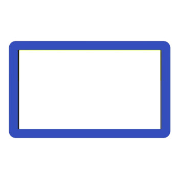 联嘉磁性标签 标价框磁铁移动多功能指示标识牌 仓库分区货架分类磁力标牌 蓝色80x45mm