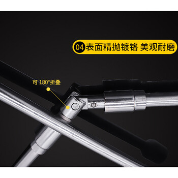 保拉(Paola) 汽车十字扳手 可折叠便携式十字轮胎扳手省力拆卸轮胎工具 套筒扳手换轮胎扳子小车通用7005