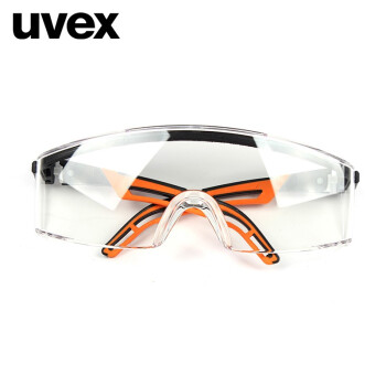 uvex优唯斯 9064185护目镜防护眼镜防风镜骑行透明式防风防沙防尘护眼镜定做 1付