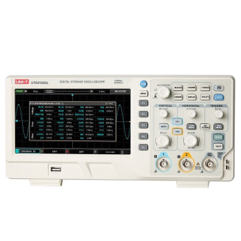 优利德（UNI-T） UTD2072CL 两通道数字存储示波器 100MHz 1G采样率 存储示波器