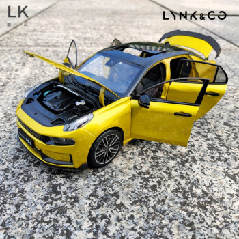 1 18 原厂吉利 领克03车模 lynkco 03 合金汽车模型 精装礼盒版