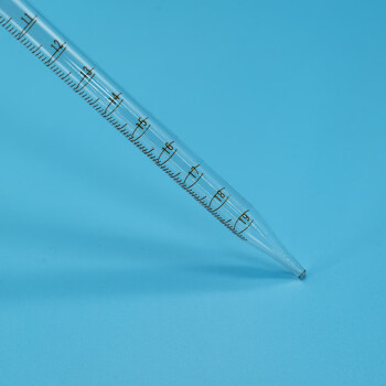 冰禹 AB40231 玻璃刻度吸管 滴管 长吸管具环标吸管 刻度吸量管 移液管 2ML（非A级）