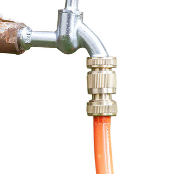 亿力 FH-4033 洗车机配件全铜进水快插接头水龙头通用接头 全铜接头套装