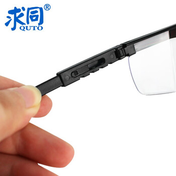 求同3011AF防冲击护目镜 防飞溅防雾骑行打磨工作劳保眼镜 户外防护眼镜 透明