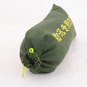 腾驰 防汛沙袋 防汛专用沙袋堵水包【约25*50cm】抽绳款/5个（不含沙）