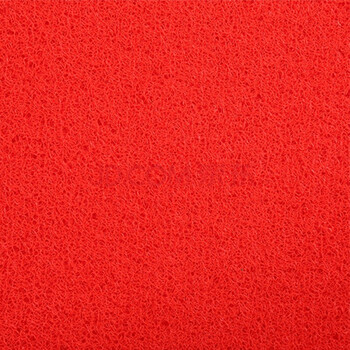 雅的（yade）雅的 3A塑料加厚防滑PVC拉丝圈电梯地垫门垫酒店迎宾 红色 宽1.8米*厚15mm*长1米 /米