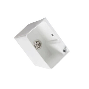 星期十阳台陶瓷洗拖把槽池卫生间落地式311台控升级版一键下水新款带溢水口47cm*31cm*41cm定制