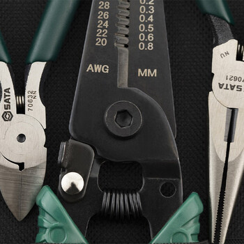 世达（SATA）03750 9件电子工具组套
