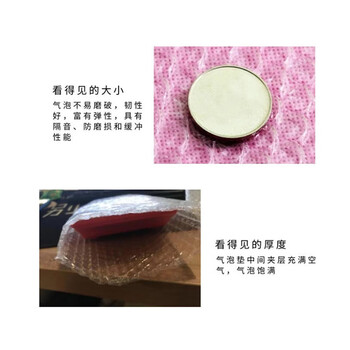 飞尔（FLYER）快递气泡袋 打包加厚泡泡袋子 防震透明包装袋 双层加厚 13×25cm 250个