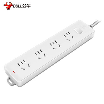 公牛（BULL）GN-403 多功能电源排插接线板 5m