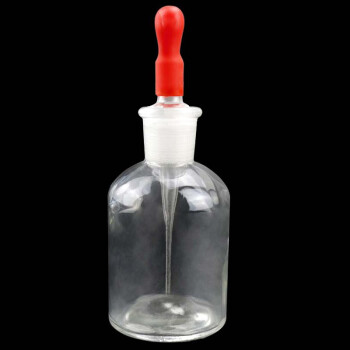 冰禹 BY-4001 胶头滴瓶 茶色/透明玻璃滴瓶 多规格玻璃滴瓶 胶头滴瓶 125ML白滴瓶