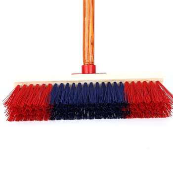 冰禹 BYjj-102 地刷硬毛长柄刷 户外地板刷 地扫把清洁刷子加大地板刷 30cm