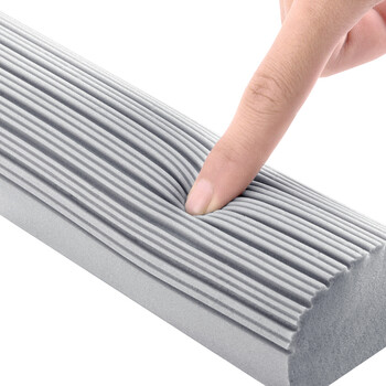 益美得 FW-1157 新款免手洗胶棉拖把干湿两用拖布 新款拖把头配件  33CM  2个装