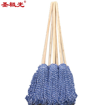圣极光老式拖把车间吸水拖把拧水拖把蓝棉线保洁拖把可定制G2731
