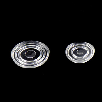 海斯迪克 HKLY-186 安全防滑器具 茶几玻璃防滑垫 红木防滑垫片 玻璃防滑垫片 透明玻璃垫100个 透明小号18mm