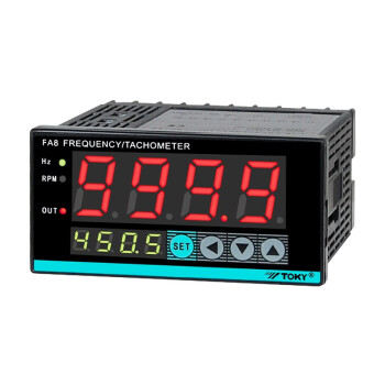 东崎 TOKY FA  工频测量仪表转速表线电机速度测量仪表数显频率表