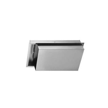 星期十 SZ7743 775x435x105嵌入式不锈钢垃圾桶入墙式垃圾桶暗装定制