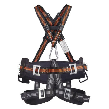 代尔塔（DELTAPLUS）501081 HA081 全身式消防救援安全带 绳索作业高空救援防坠落 定做 1条