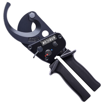 罗宾汉（RUBICON）强力手动棘轮电缆剪 RLY-042 齿轮缆线剪钳 齿轮线缆剪刀