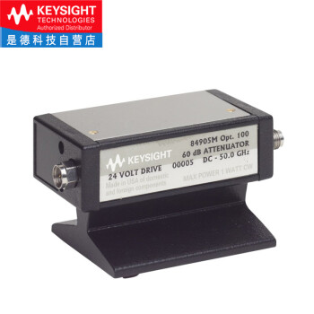 是德科技（Keysight）射频可编程衰减器 84905M（DC-50GHz，0-60dB，10dB步进） 