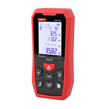 优利德（UNI-T）LM70V+ 激光测距仪 量房仪 电子尺