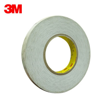 3M 棉纸双面胶带 白色半透明 9080A  0.15mm×20mm×50m 1卷