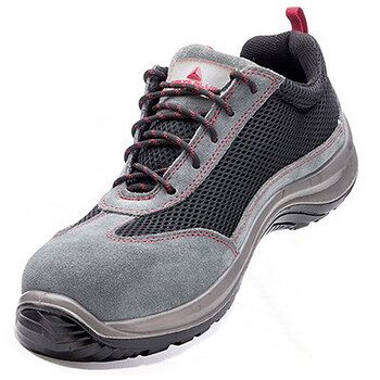 代尔塔（Deltaplus）301223 反毛牛皮劳保绝缘安全鞋12KV 防砸防刺穿耐磨耐油防滑 定做 43码 1双