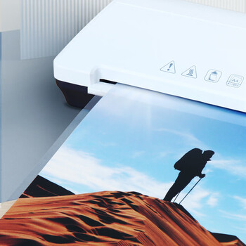 得力（deli）过塑机塑封机膜 过塑膜 包装机膜 高透塑封膜 保护膜 护卡膜A3【3896】