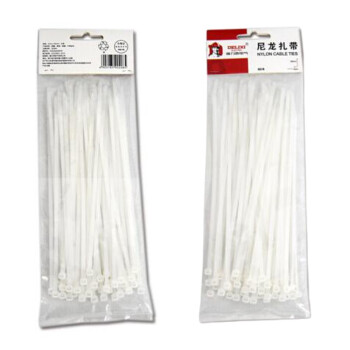 德力西电气（DELIXI ELECTRIC）尼龙扎带CDS扎带  3×200 白色 优质型 500条 /袋 可定制