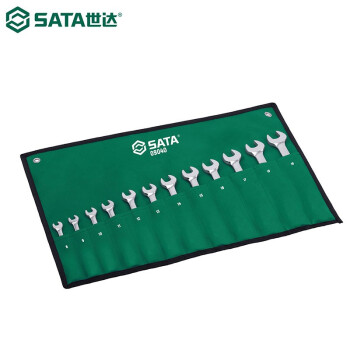 世达（SATA）09040 12件全抛光两用快扳组套 09040 其他