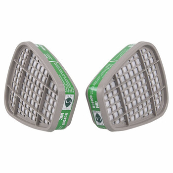 3M 6004CN滤毒盒 防护气体过滤盒搭配620075026800面具使用 6004  2个包