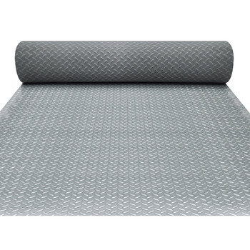 兰诗（LAUTEE）LS-1315 工厂车间仓库酒店 PVC防滑地垫人字灰1.3米宽*15米长