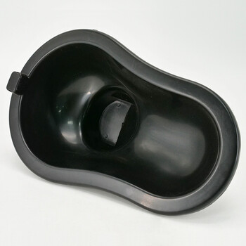 海斯迪克 HKLY-229 一次性应急马桶 塑料坐便器 蹲便器 小便斗 黑底不带盖