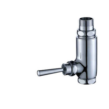 星期十 手扳大阀体-1寸DN25 铜立式冲洗阀蹲便器大便脚踏式冲洗阀厕所冲洗阀门定制