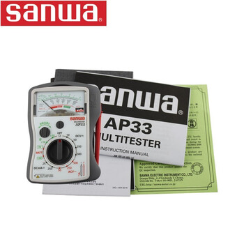 sanwa AP33 指针式万用表 电池检查镜面刻度 1年维保